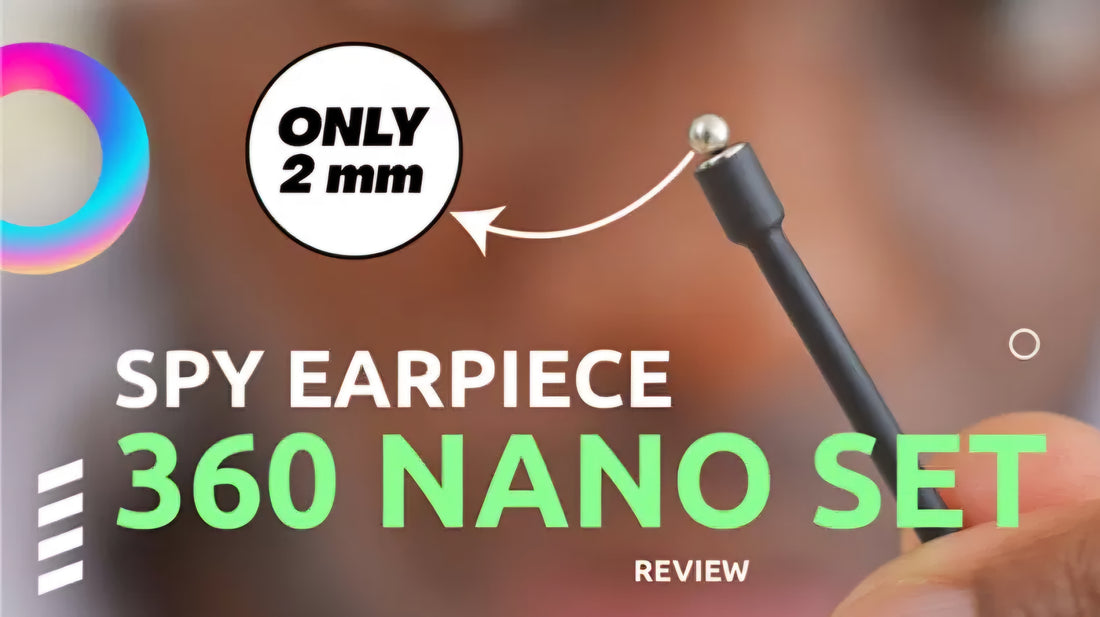 Review I Spy earpiece 360 Nano set